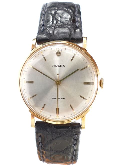 rolex precision 18k|rolex 18k gold watch price.